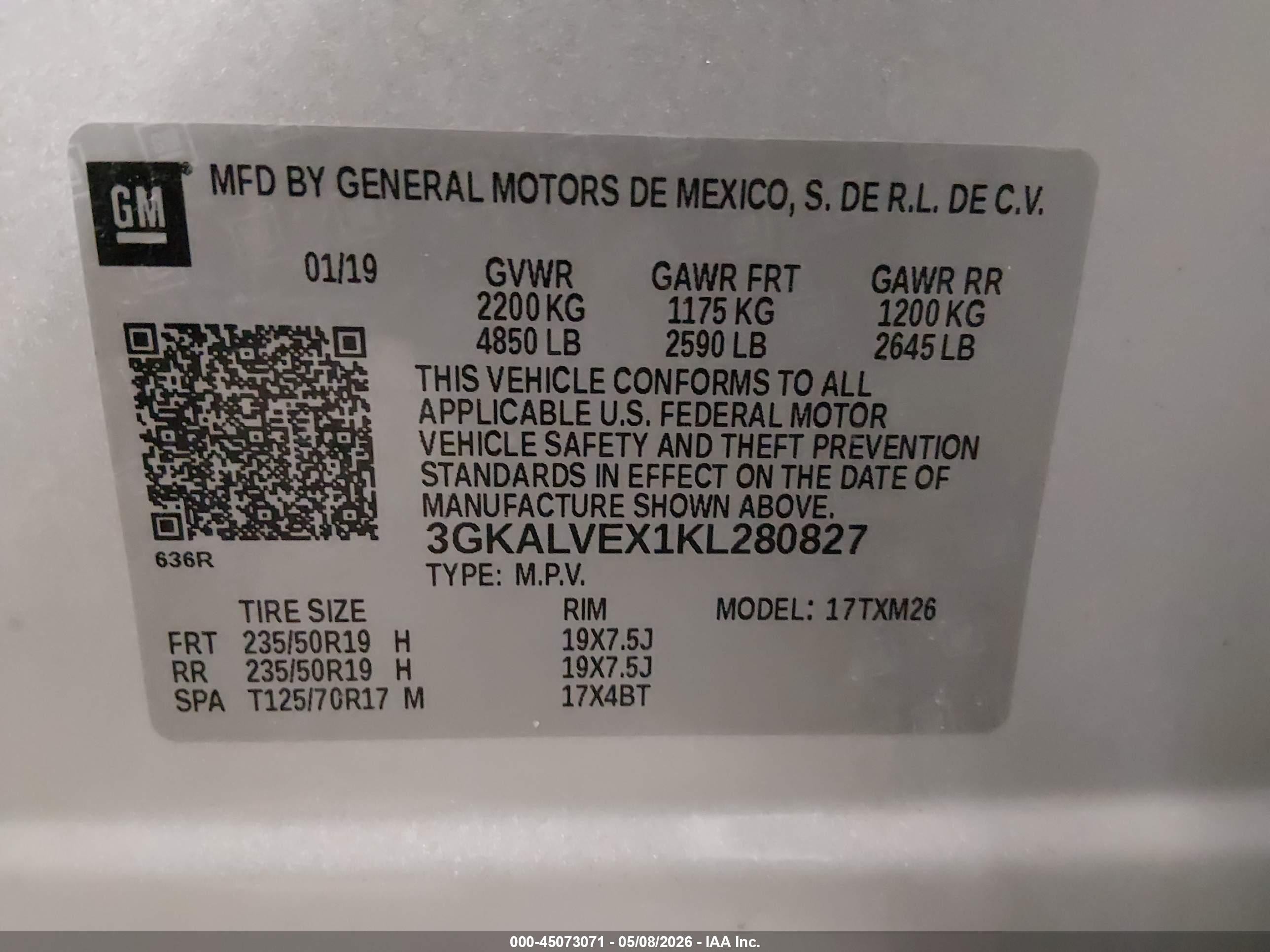 2019 Gmc Terrain Slt Silver vin: 3GKALVEX1KL280827