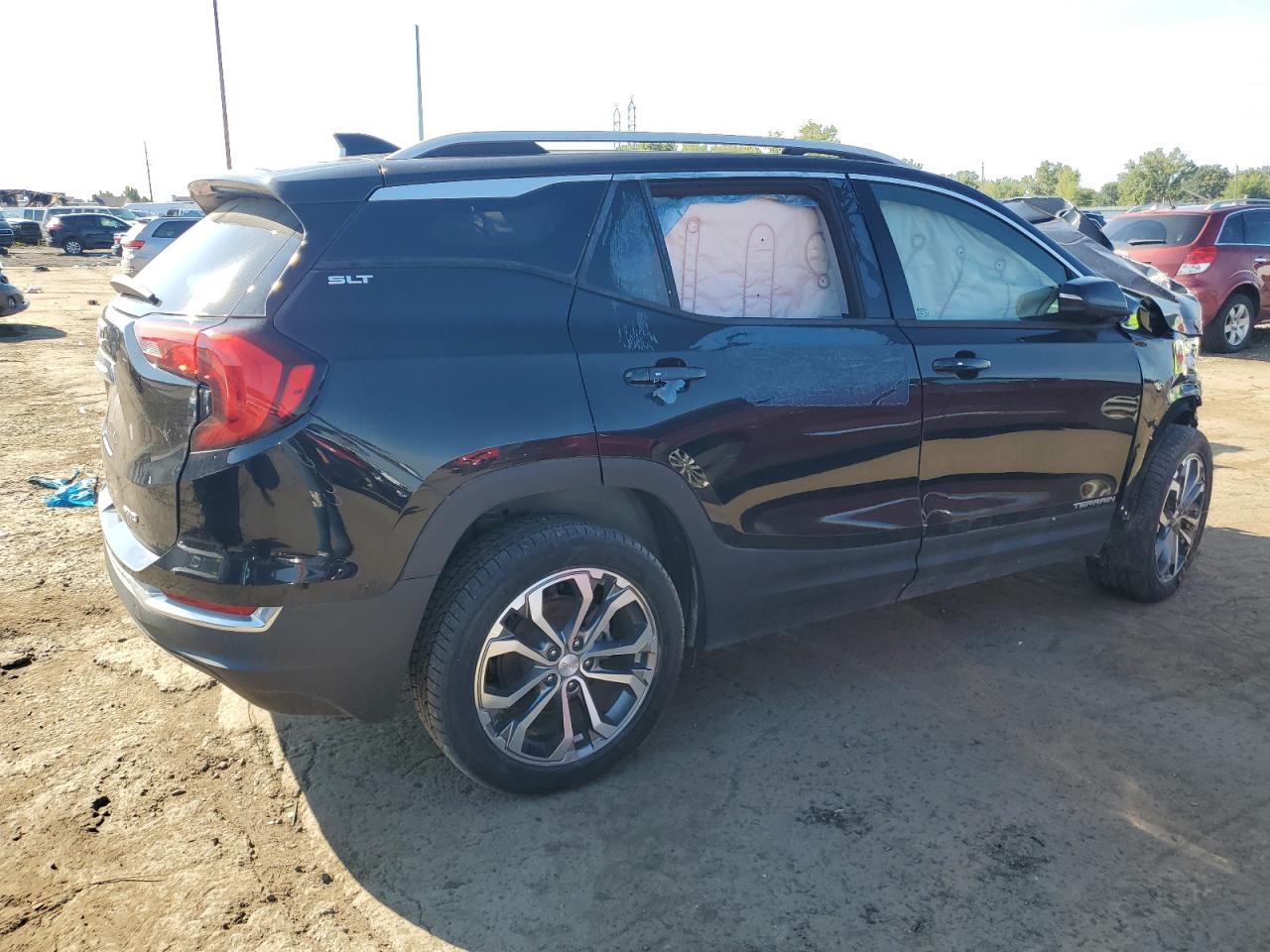 2020 Gmc Terrain Slt Black vin: 3GKALVEX2LL214272