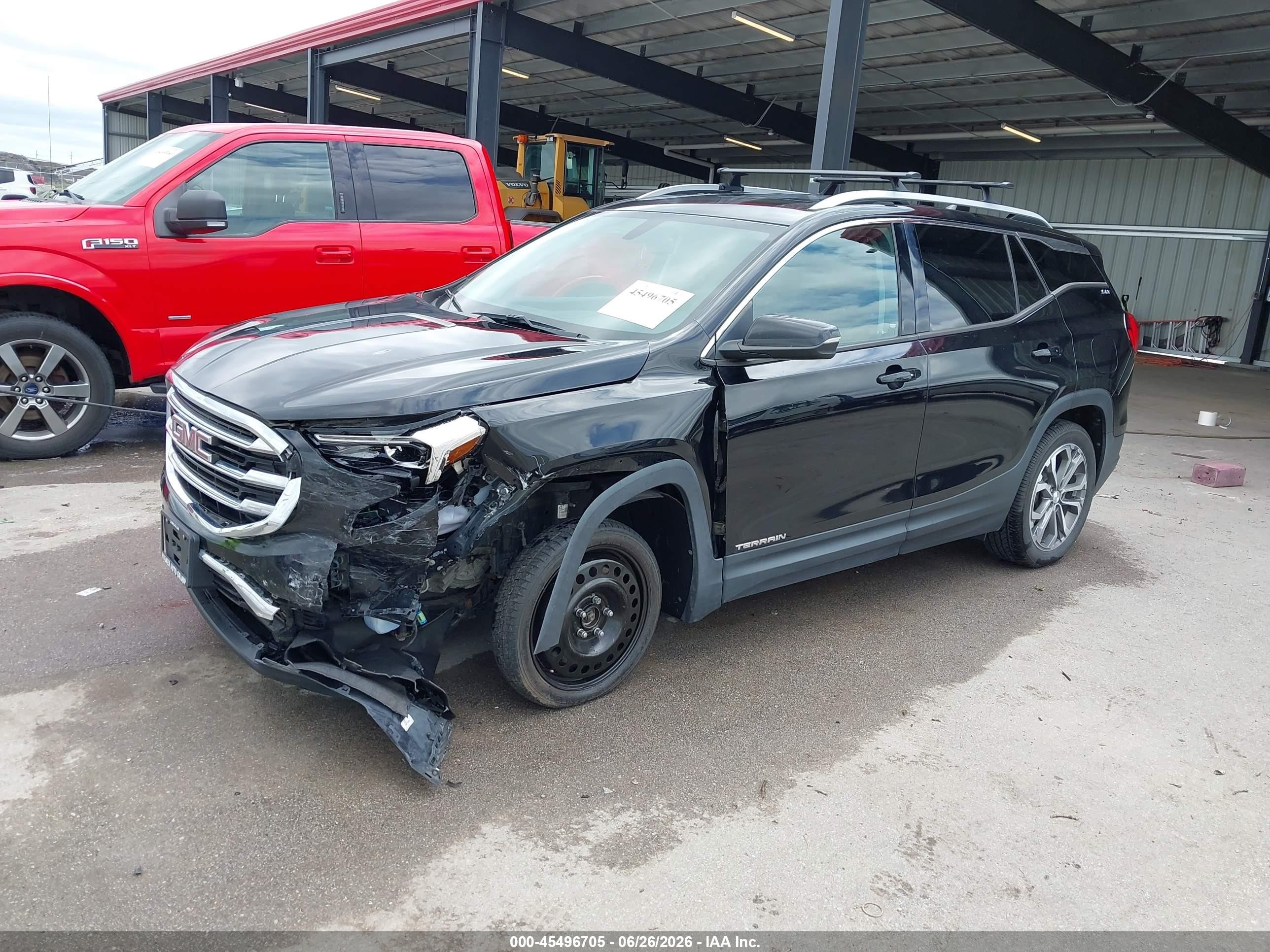 2018 Gmc Terrain Slt Black vin: 3GKALVEX3JL311865