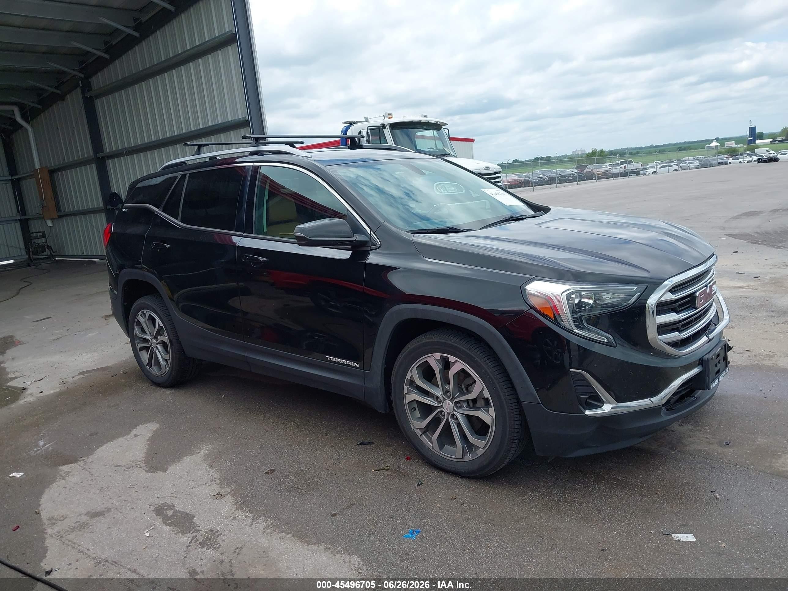 2018 Gmc Terrain Slt Black vin: 3GKALVEX3JL311865