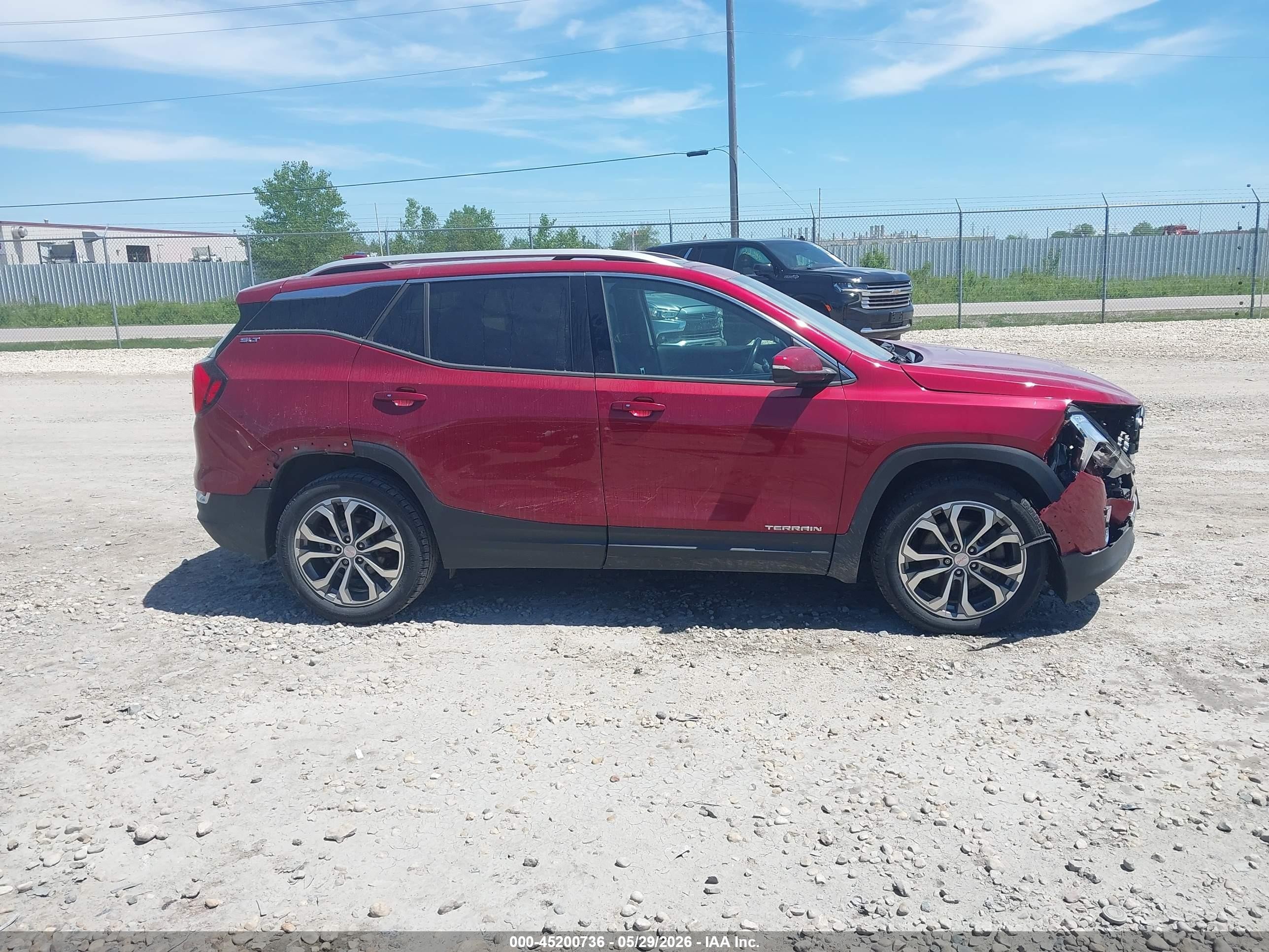 2018 Gmc Terrain Slt Red vin: 3GKALVEX5JL250938