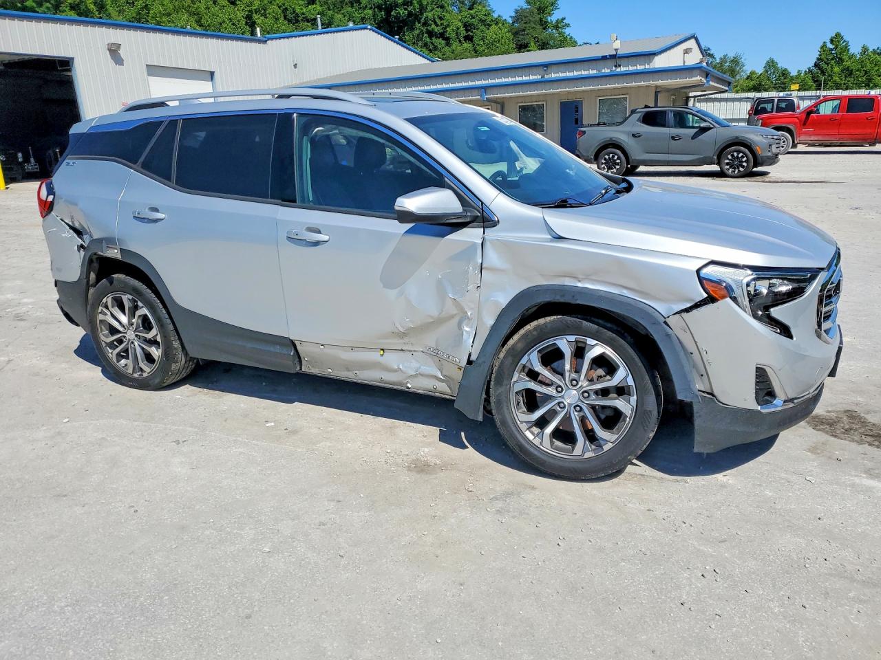 2020 Gmc Terrain Slt Silver vin: 3GKALVEX5LL174334