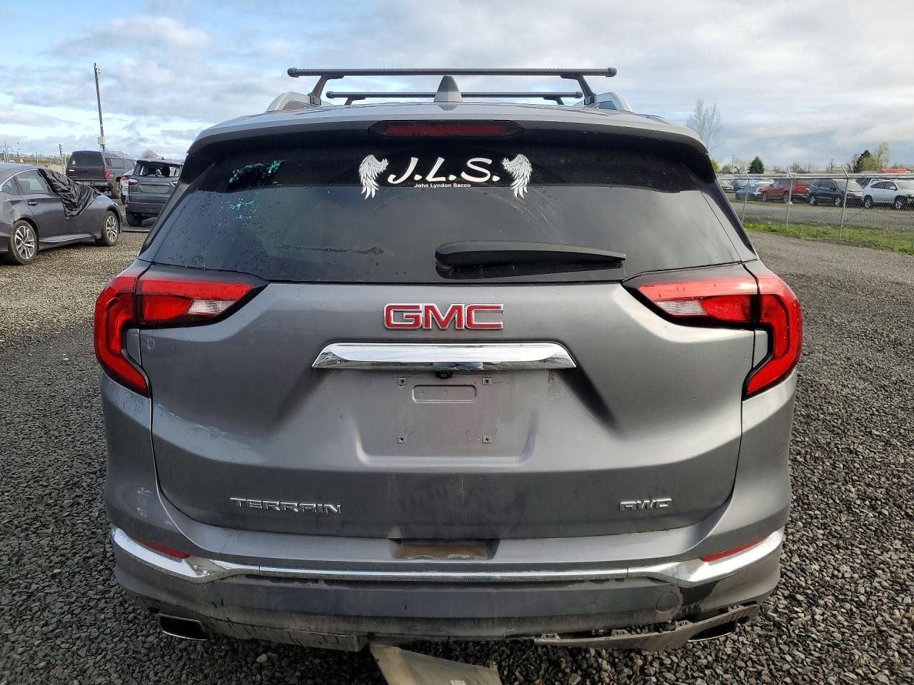 2020 Gmc Terrain Slt Gray vin: 3GKALVEX6LL128284