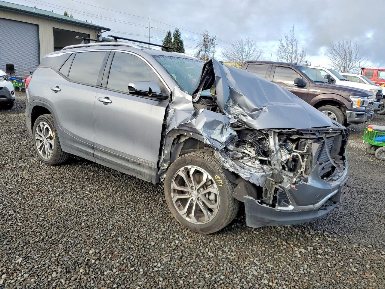 2020 Gmc Terrain Slt Gray vin: 3GKALVEX6LL128284