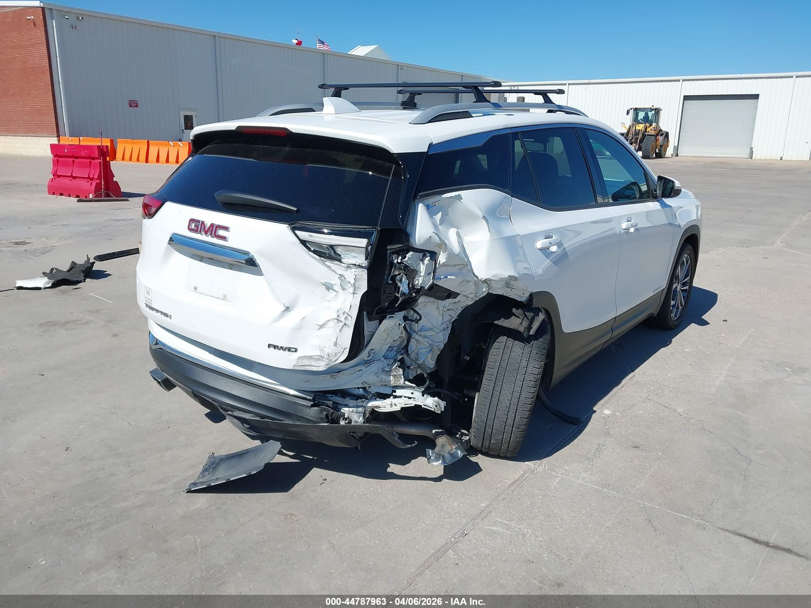 2018 Gmc Terrain Slt White vin: 3GKALVEX7JL220405