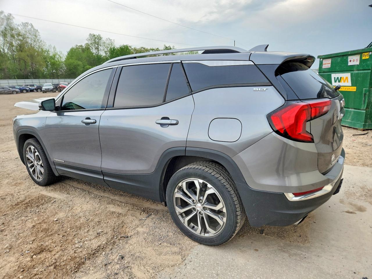 2018 Gmc Terrain Slt Серый vin: 3GKALVEX7JL246101
