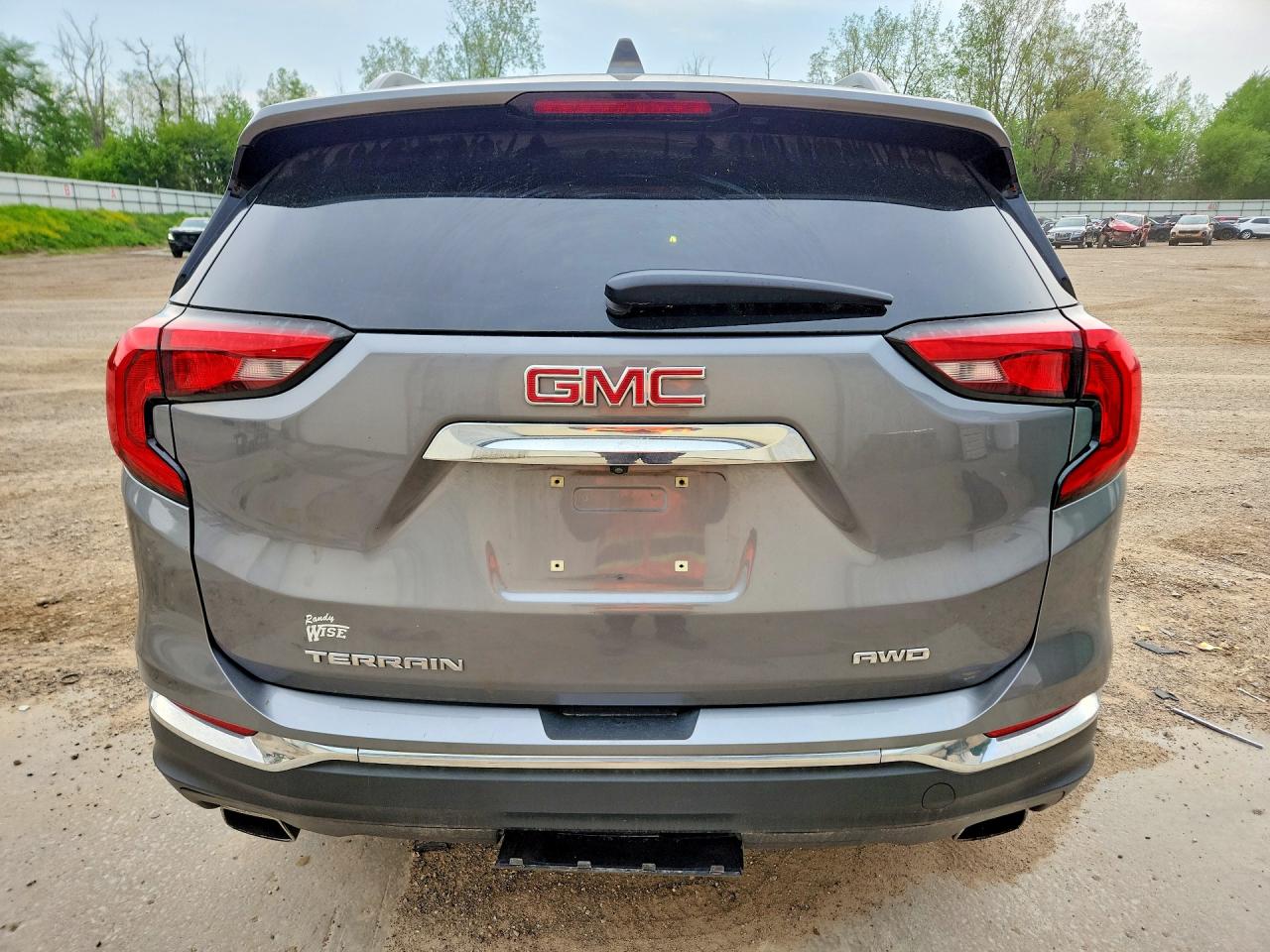 2018 Gmc Terrain Slt Серый vin: 3GKALVEX7JL246101