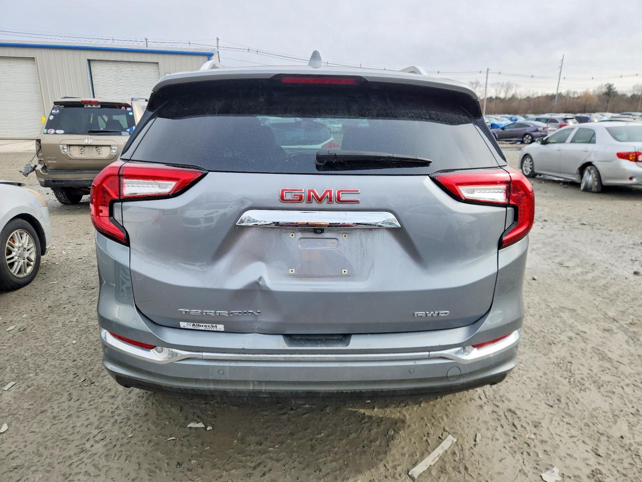 2024 Gmc Terrain Denali Gray vin: 3GKALXEG3RL142485