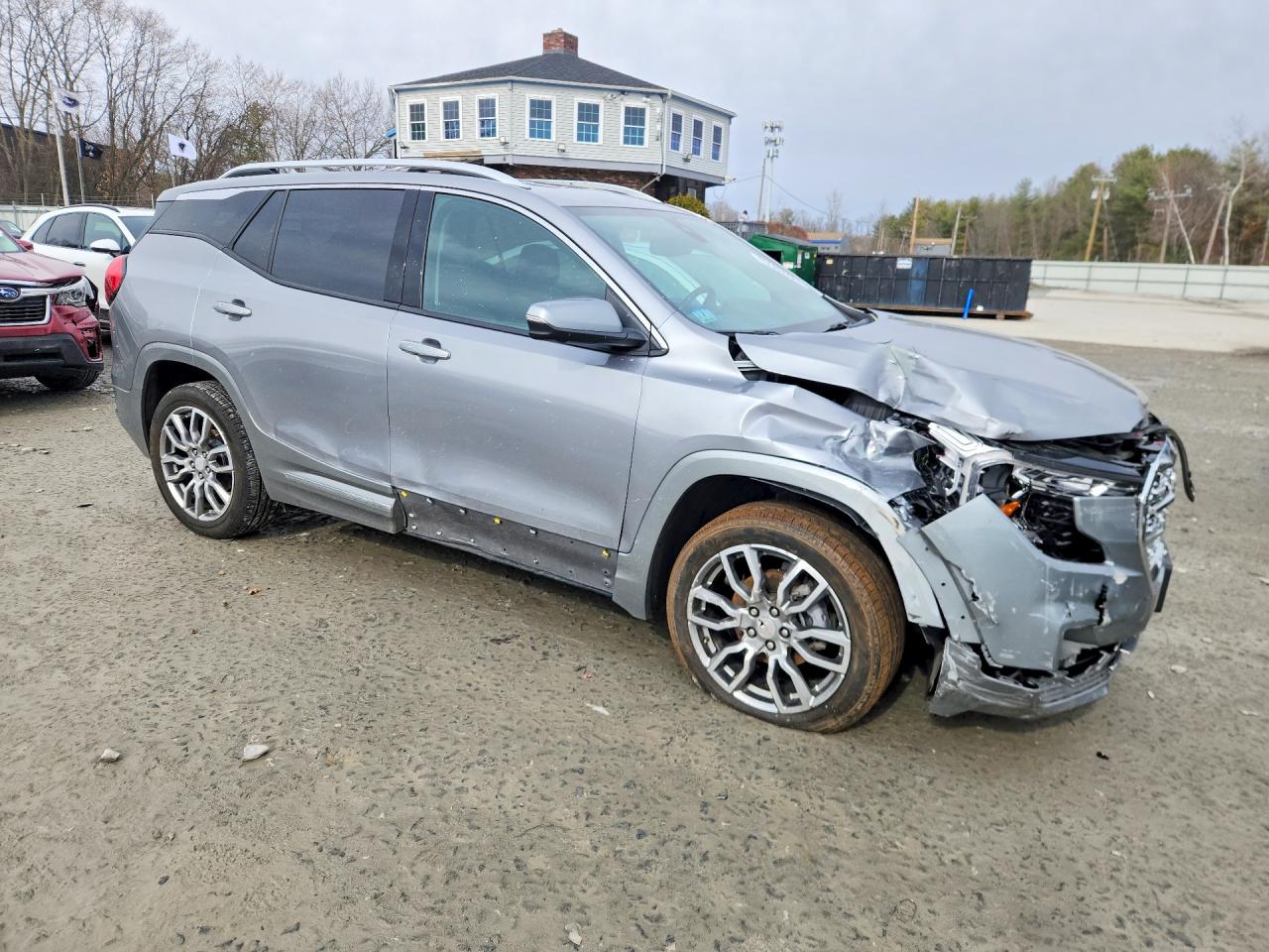 2024 Gmc Terrain Denali Gray vin: 3GKALXEG3RL142485