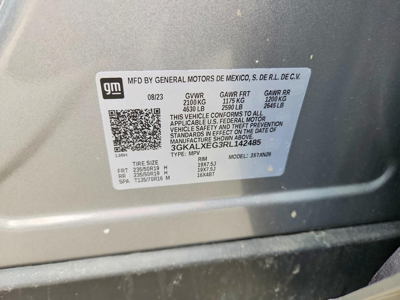 2024 Gmc Terrain Denali Gray vin: 3GKALXEG3RL142485