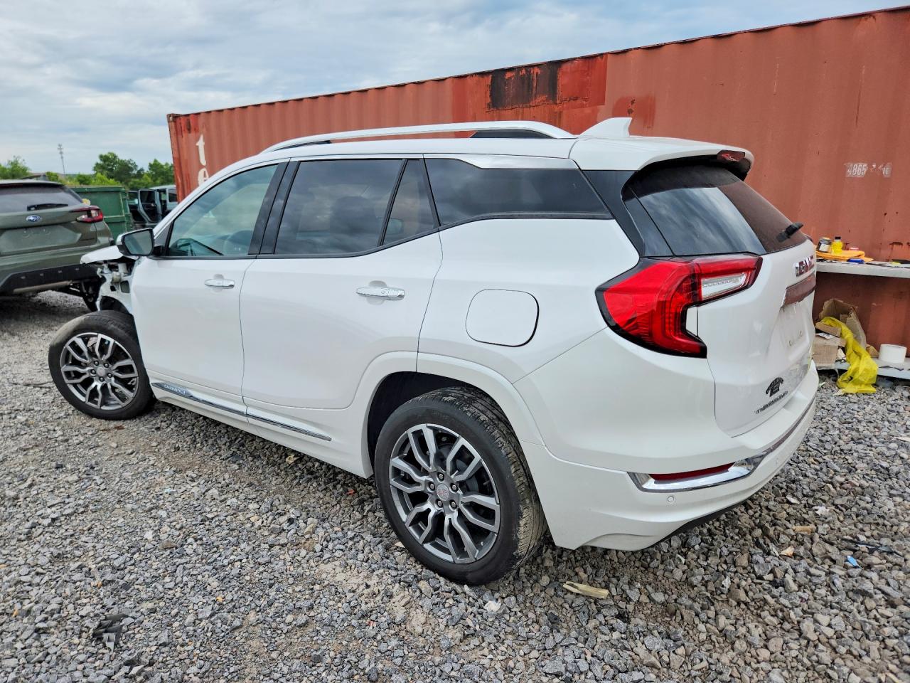 2023 Gmc Terrain Denali White vin: 3GKALXEG4PL177467
