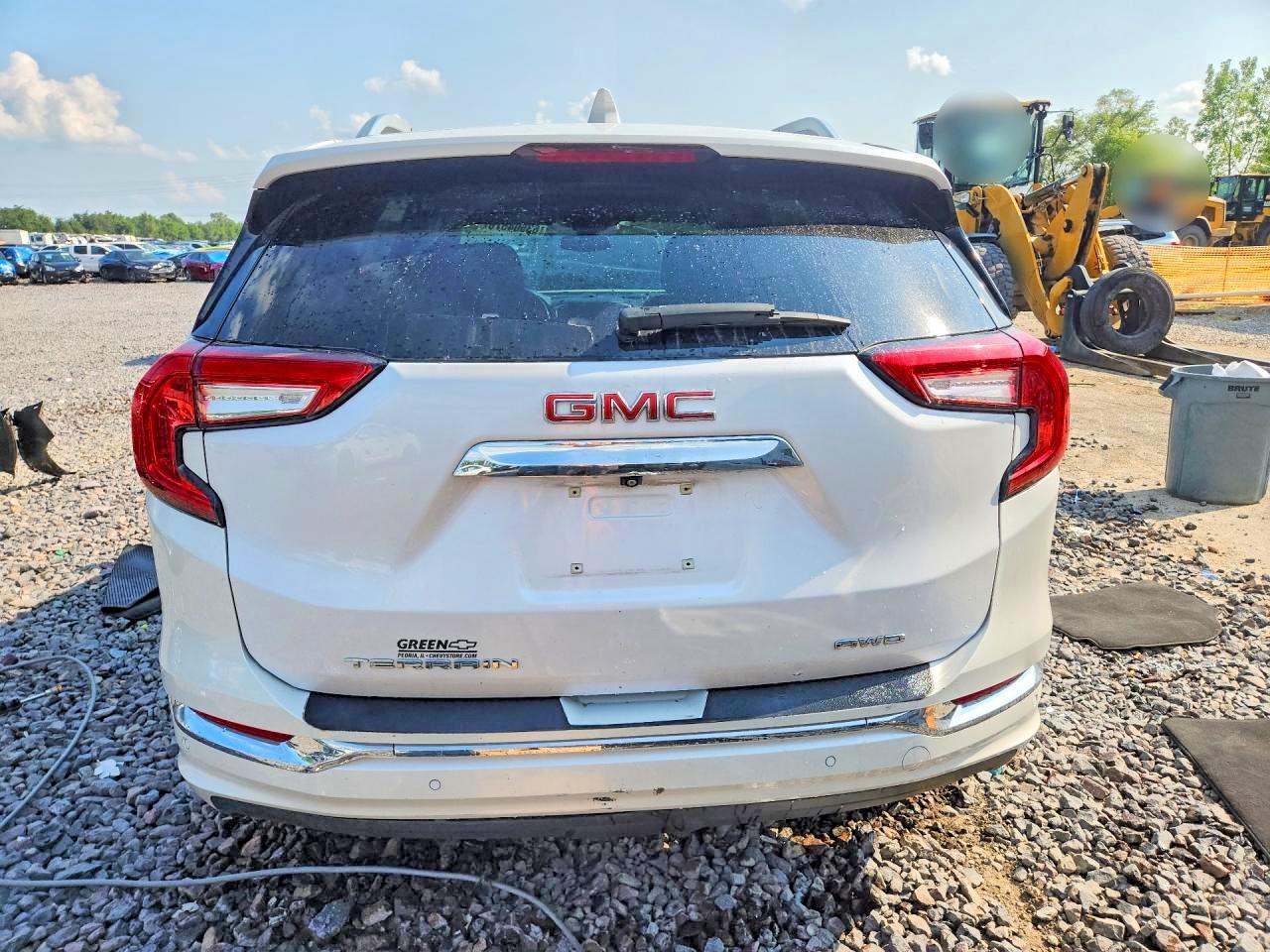 2022 Gmc Terrain Denali White vin: 3GKALXEV5NL252480