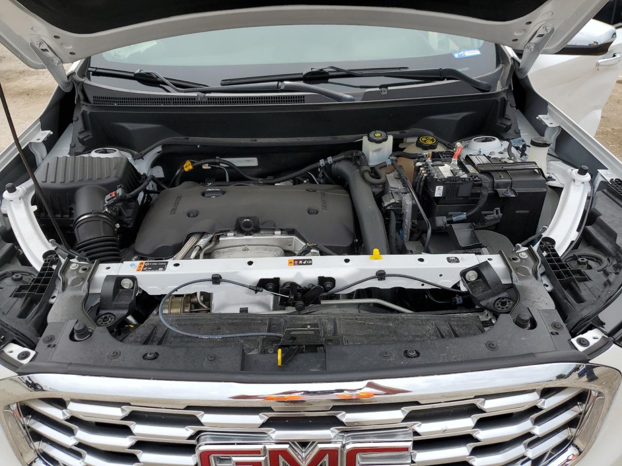 2019 Gmc Terrain Denali White vin: 3GKALXEX0KL229590