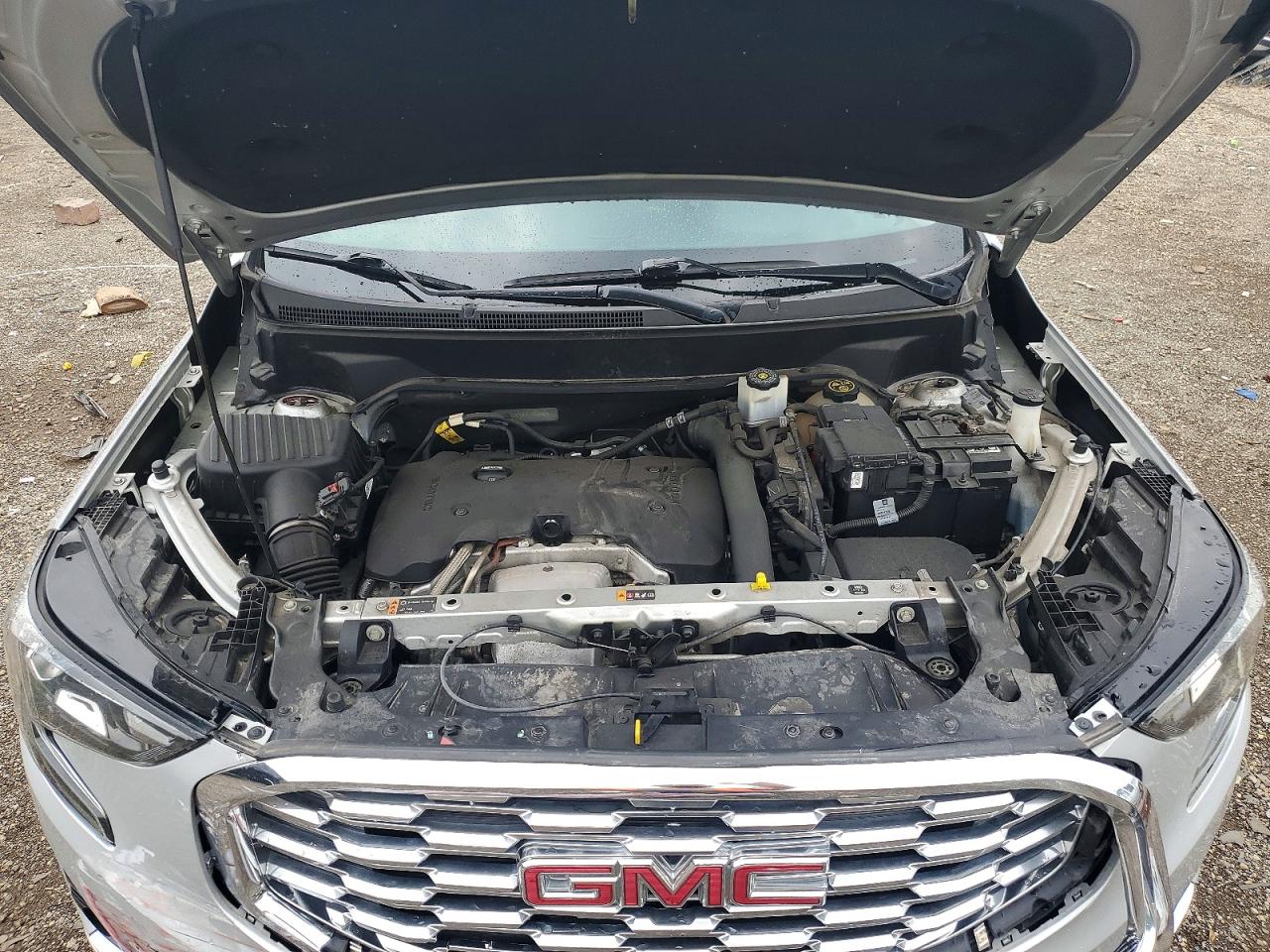 2018 Gmc Terrain Denali Silver vin: 3GKALXEX3JL316866
