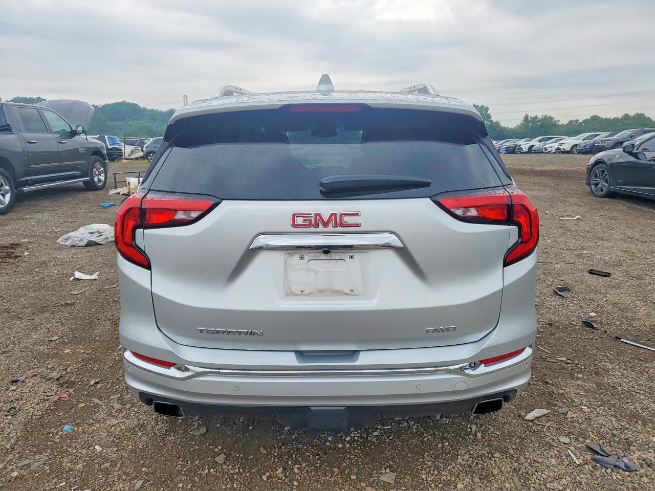 2018 Gmc Terrain Denali Silver vin: 3GKALXEX3JL316866
