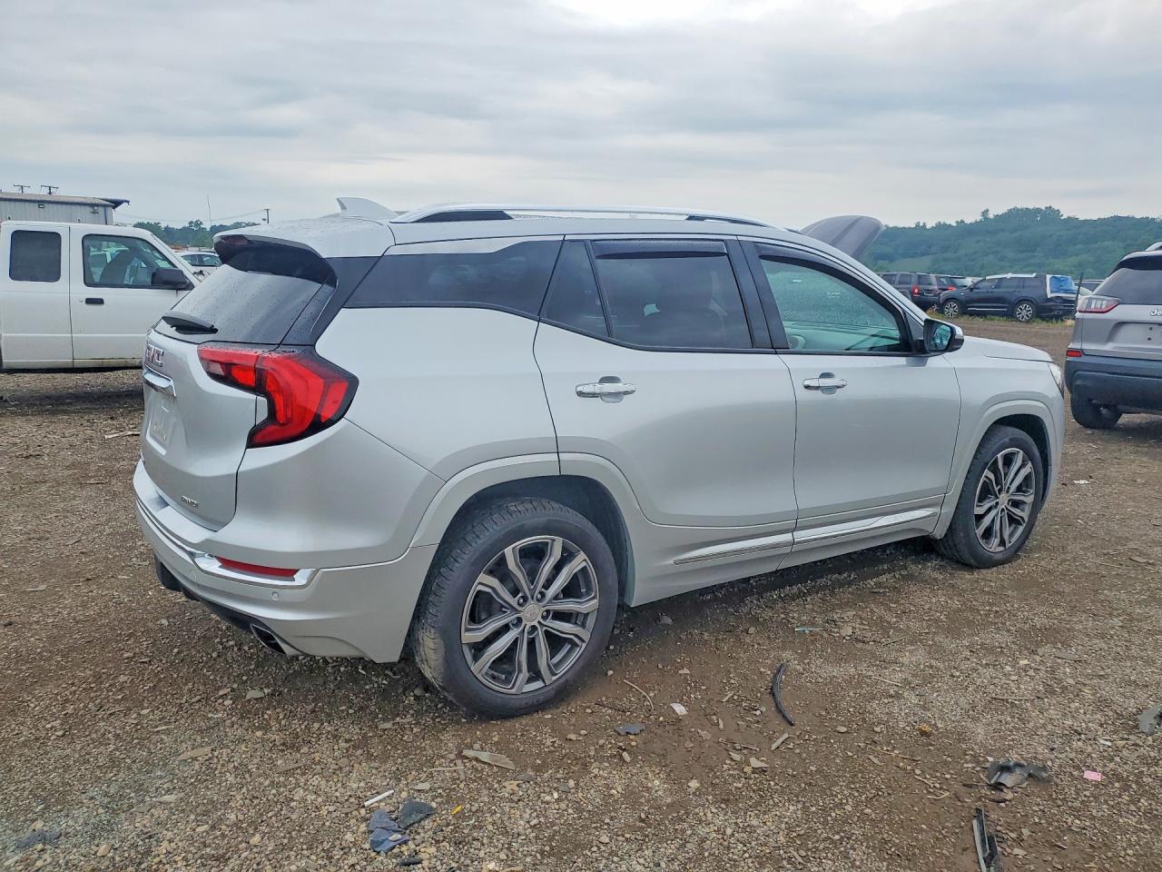 2018 Gmc Terrain Denali Silver vin: 3GKALXEX3JL316866