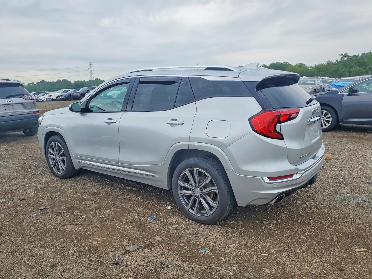 2018 Gmc Terrain Denali Silver vin: 3GKALXEX3JL316866