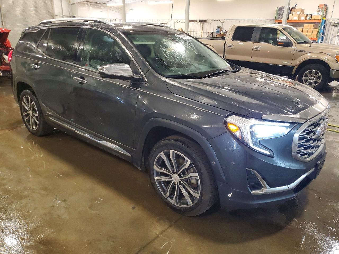 2018 Gmc Terrain Denali Gray vin: 3GKALXEX5JL188324