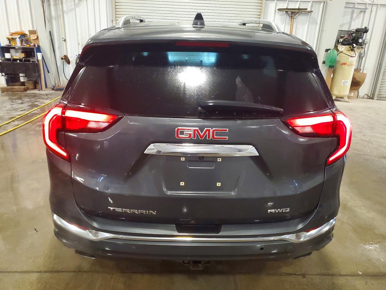 2018 Gmc Terrain Denali Gray vin: 3GKALXEX5JL188324