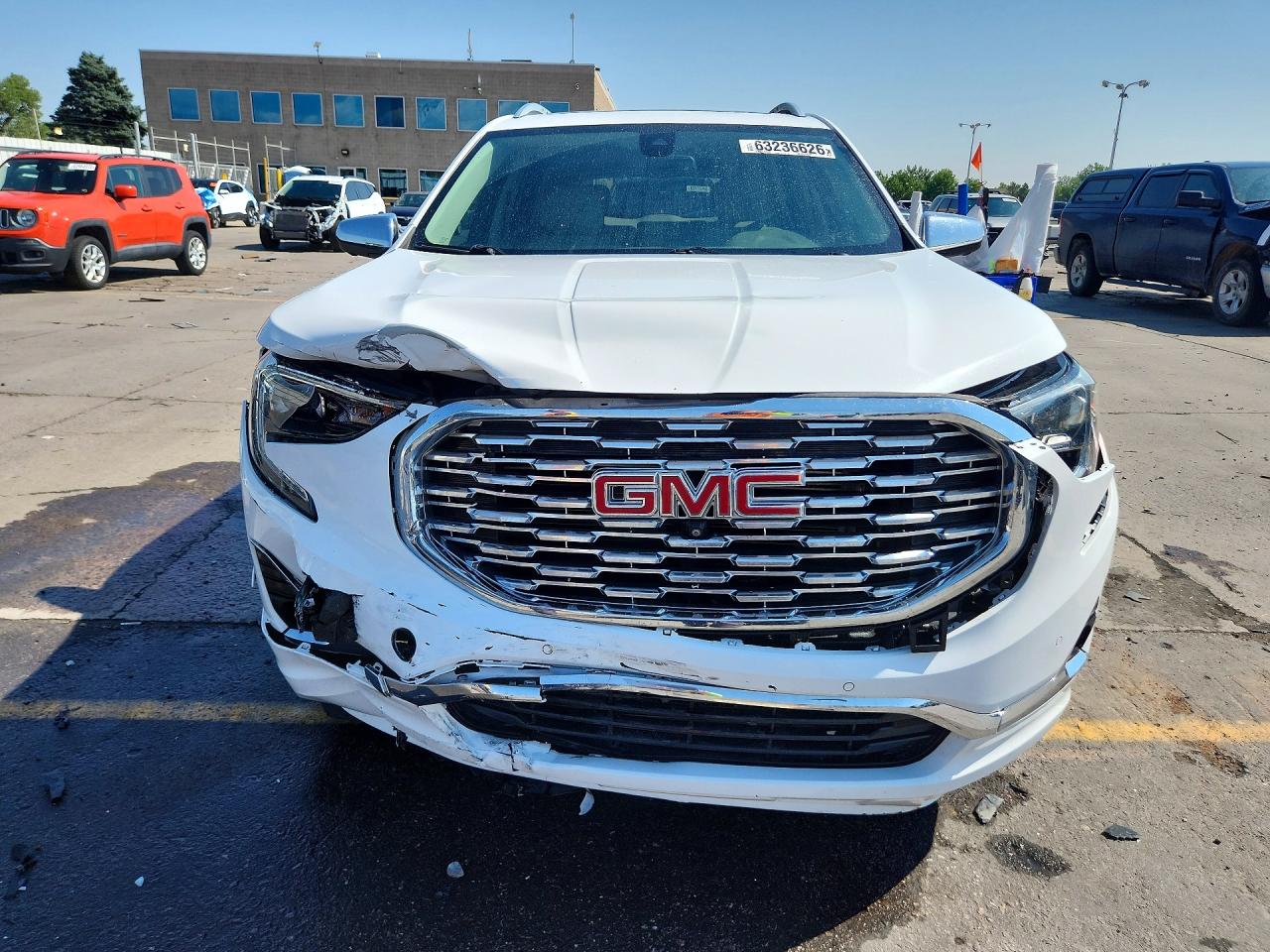 2020 Gmc Terrain Denali White vin: 3GKALXEX5LL130796