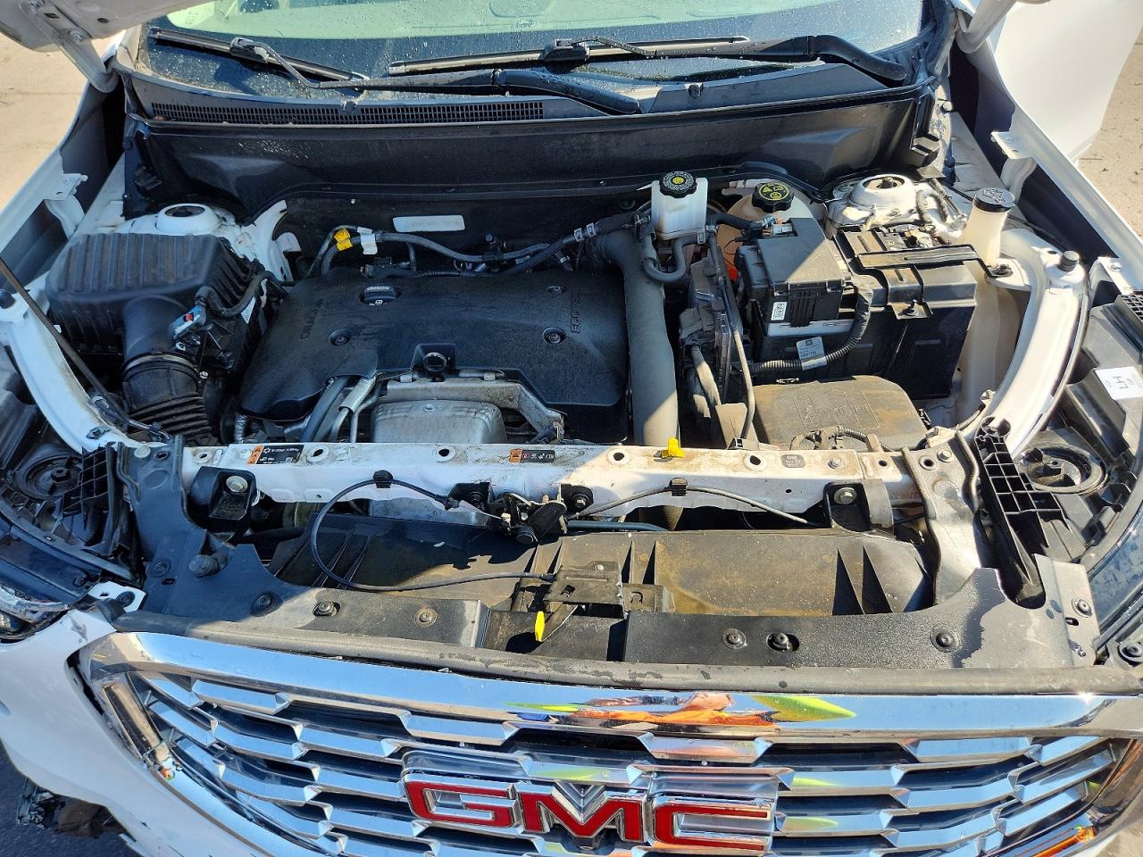 2020 Gmc Terrain Denali White vin: 3GKALXEX5LL130796