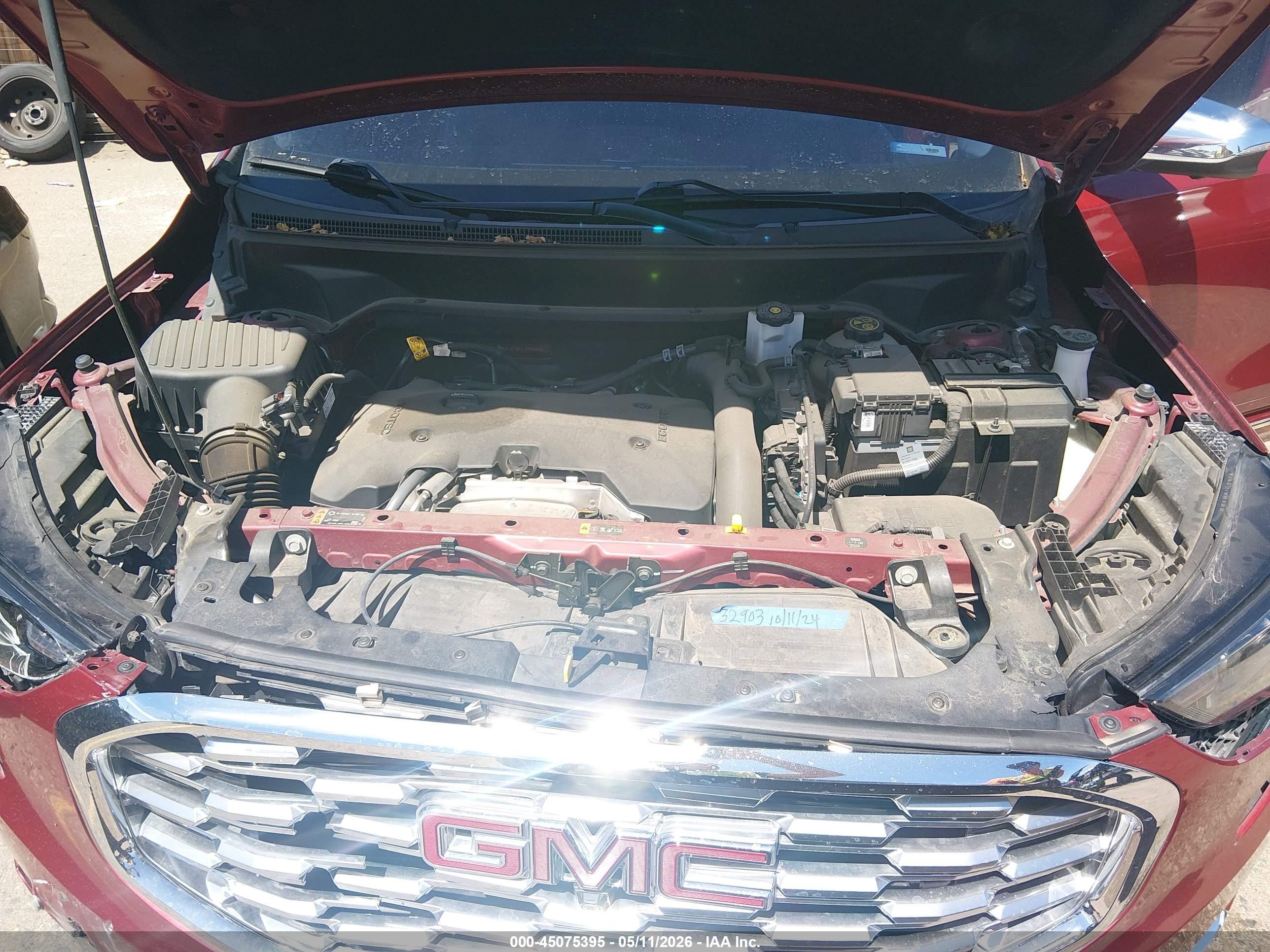 2020 Gmc Terrain Awd Denali Maroon vin: 3GKALXEX5LL250565