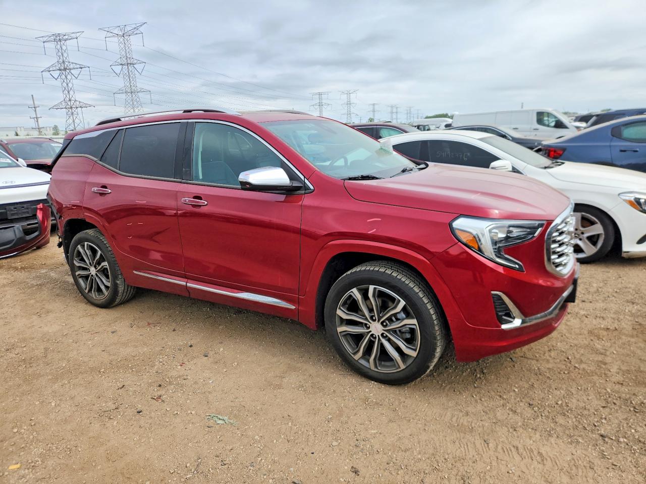 2020 Gmc Terrain Denali Red vin: 3GKALXEX7LL149382