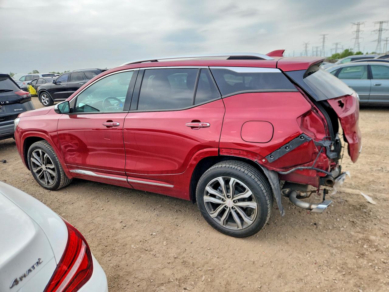 2020 Gmc Terrain Denali Red vin: 3GKALXEX7LL149382