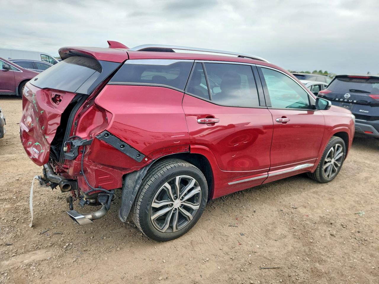2020 Gmc Terrain Denali Red vin: 3GKALXEX7LL149382
