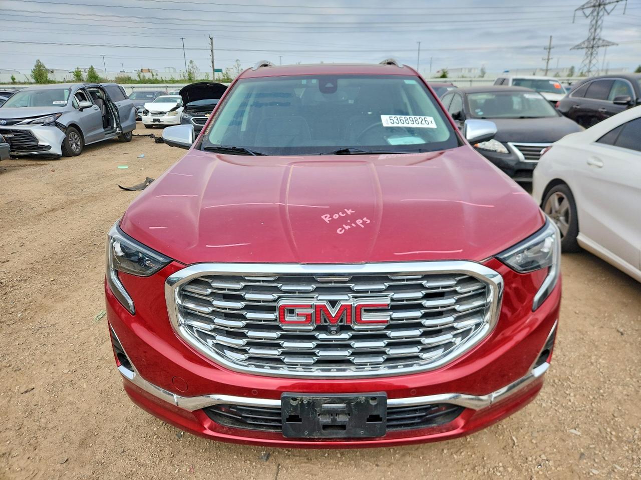 2020 Gmc Terrain Denali Red vin: 3GKALXEX7LL149382