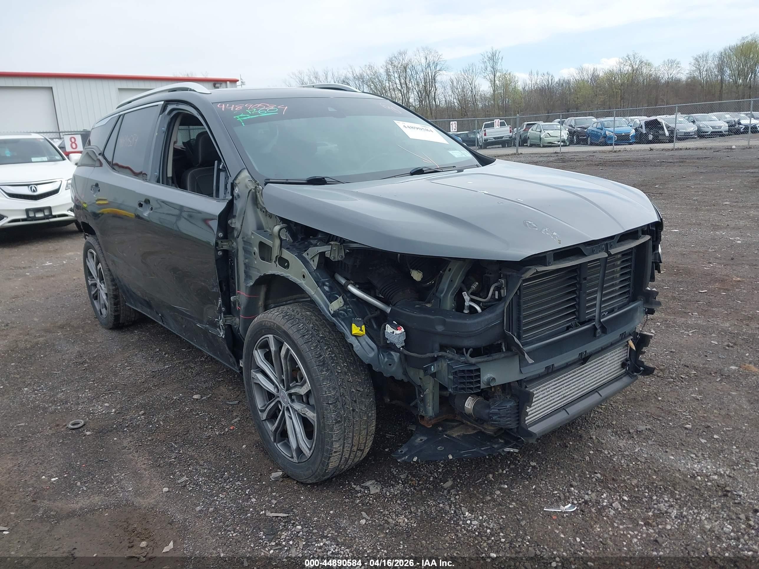 2019 Gmc Terrain Denali Gray vin: 3GKALXEX8KL173060