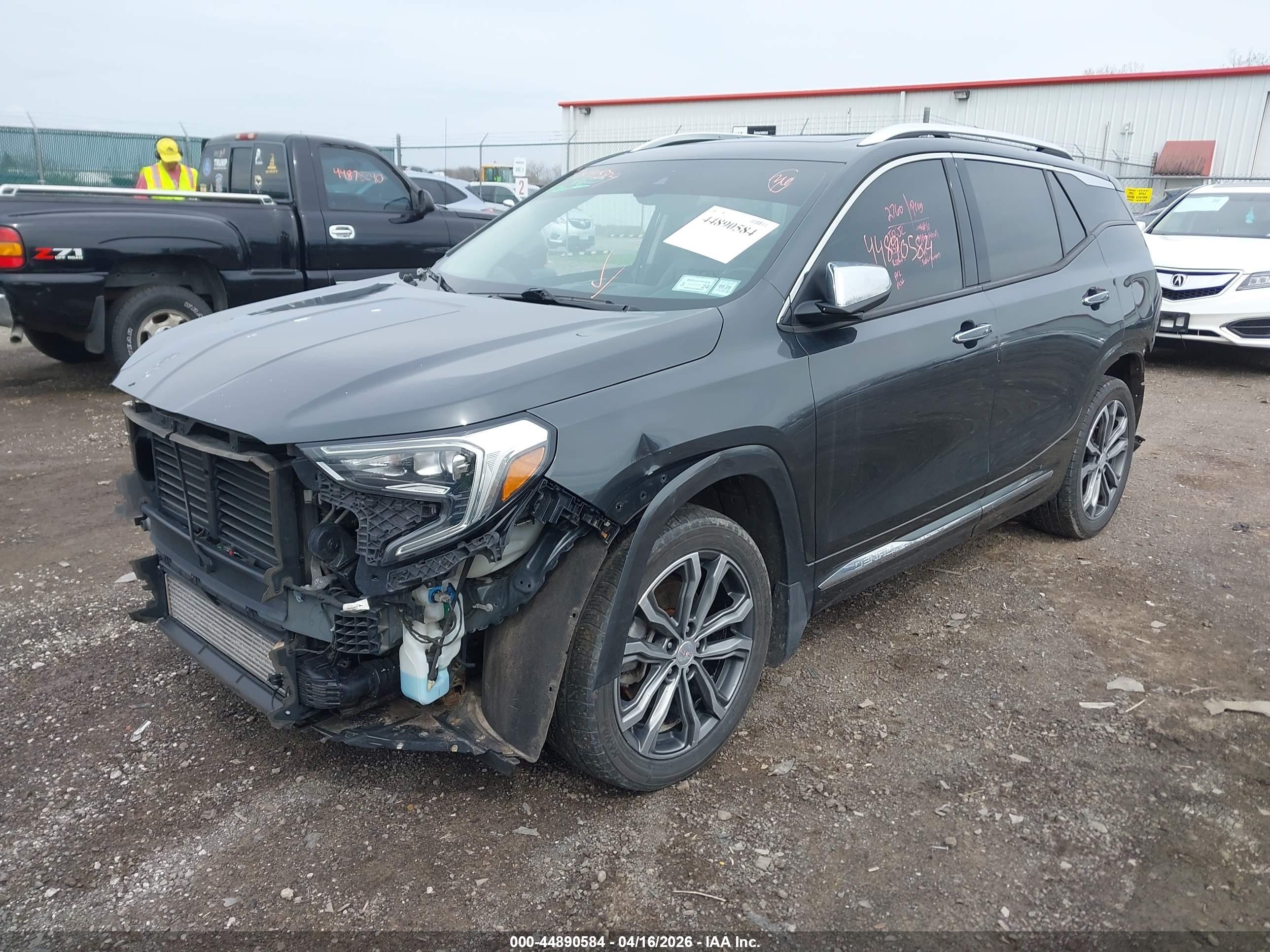2019 Gmc Terrain Denali Gray vin: 3GKALXEX8KL173060
