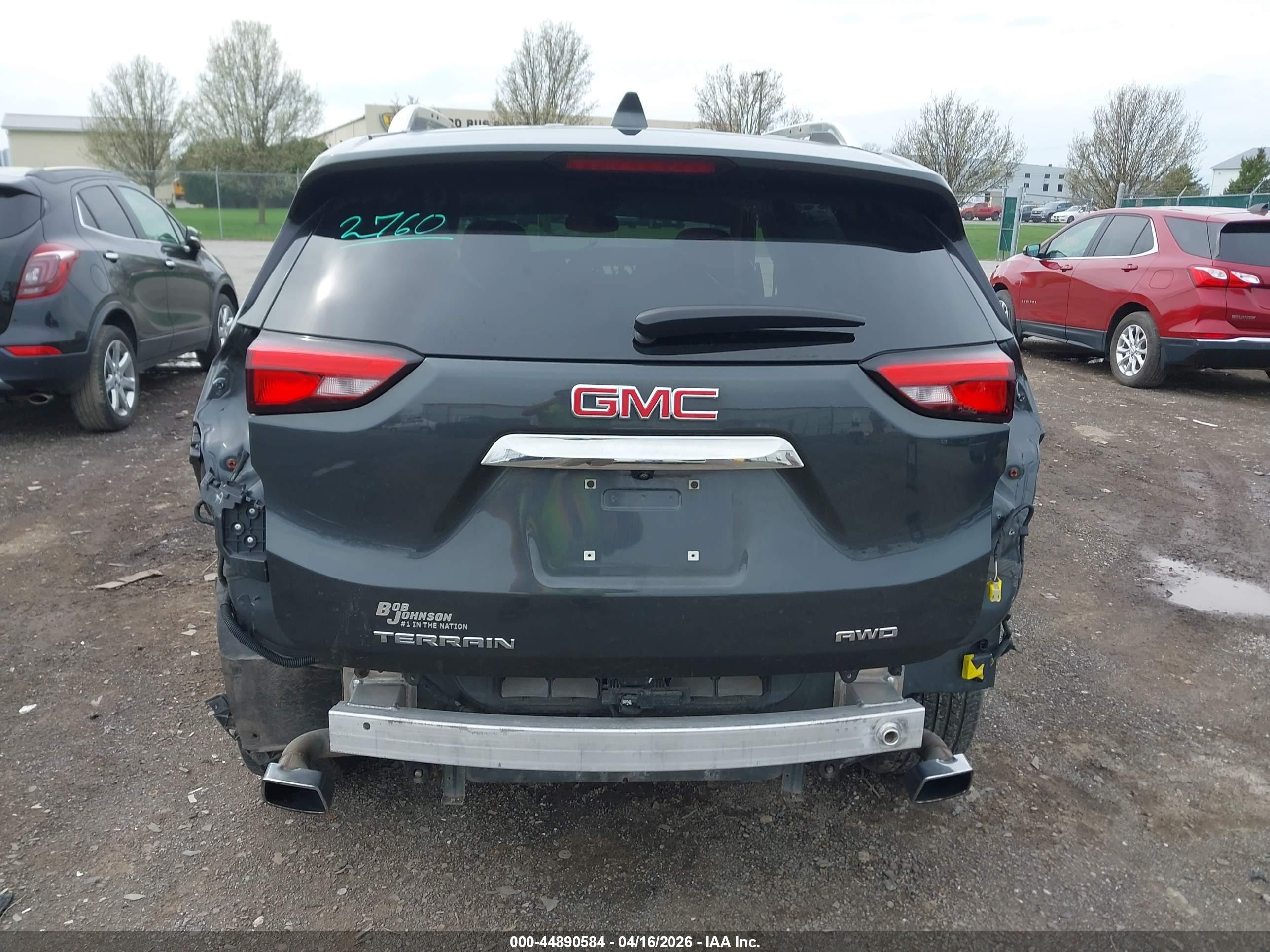 2019 Gmc Terrain Denali Gray vin: 3GKALXEX8KL173060