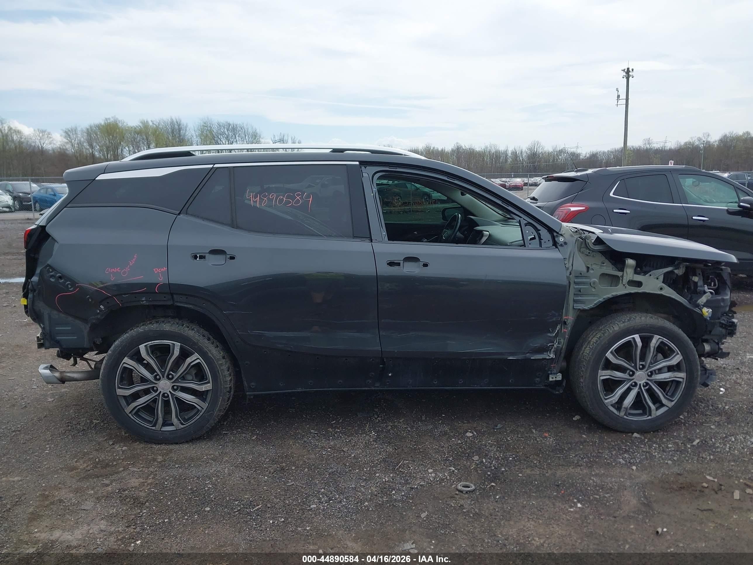 2019 Gmc Terrain Denali Gray vin: 3GKALXEX8KL173060