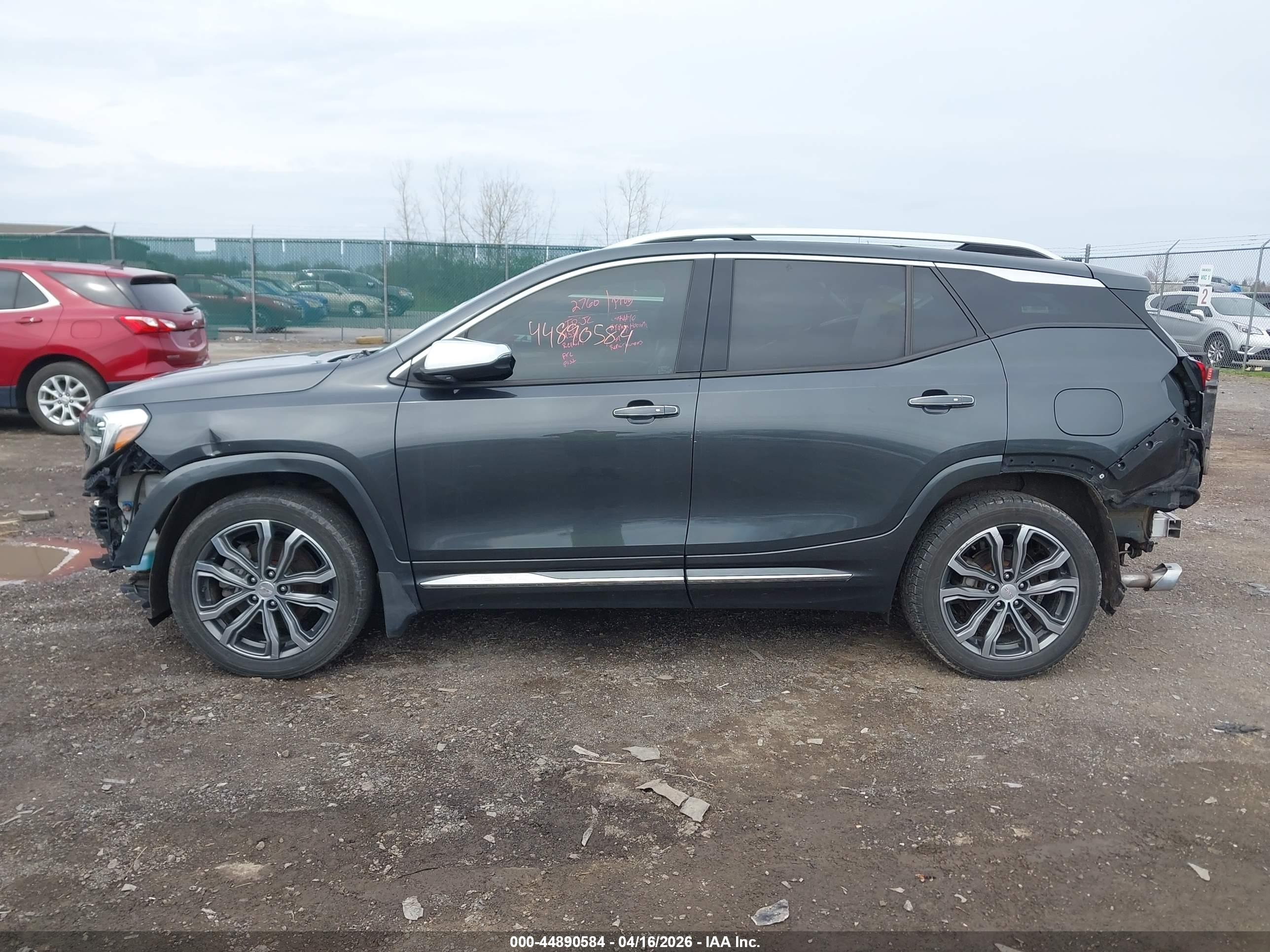 2019 Gmc Terrain Denali Gray vin: 3GKALXEX8KL173060