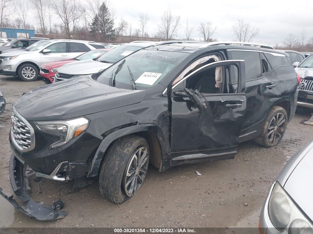 2020 Gmc Terrain Awd Denali Black vin: 3GKALXEX8LL197375