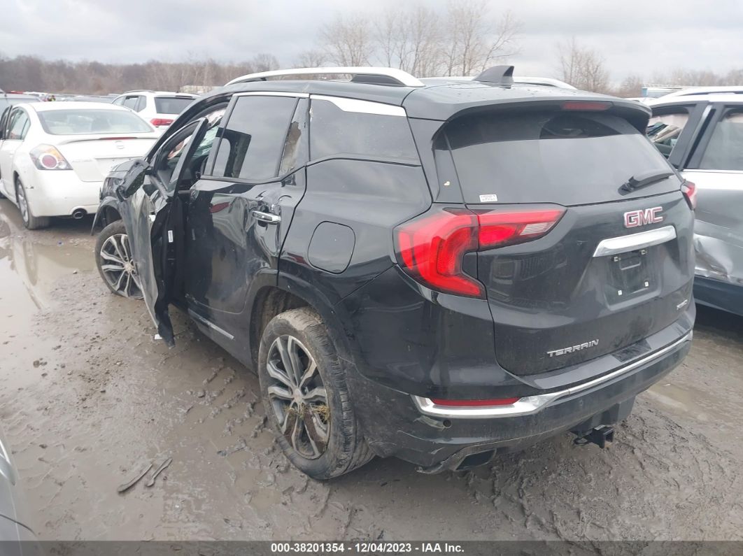 2020 Gmc Terrain Awd Denali Black vin: 3GKALXEX8LL197375