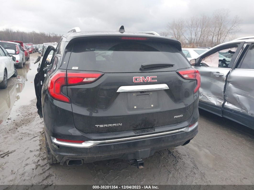 2020 Gmc Terrain Awd Denali Black vin: 3GKALXEX8LL197375