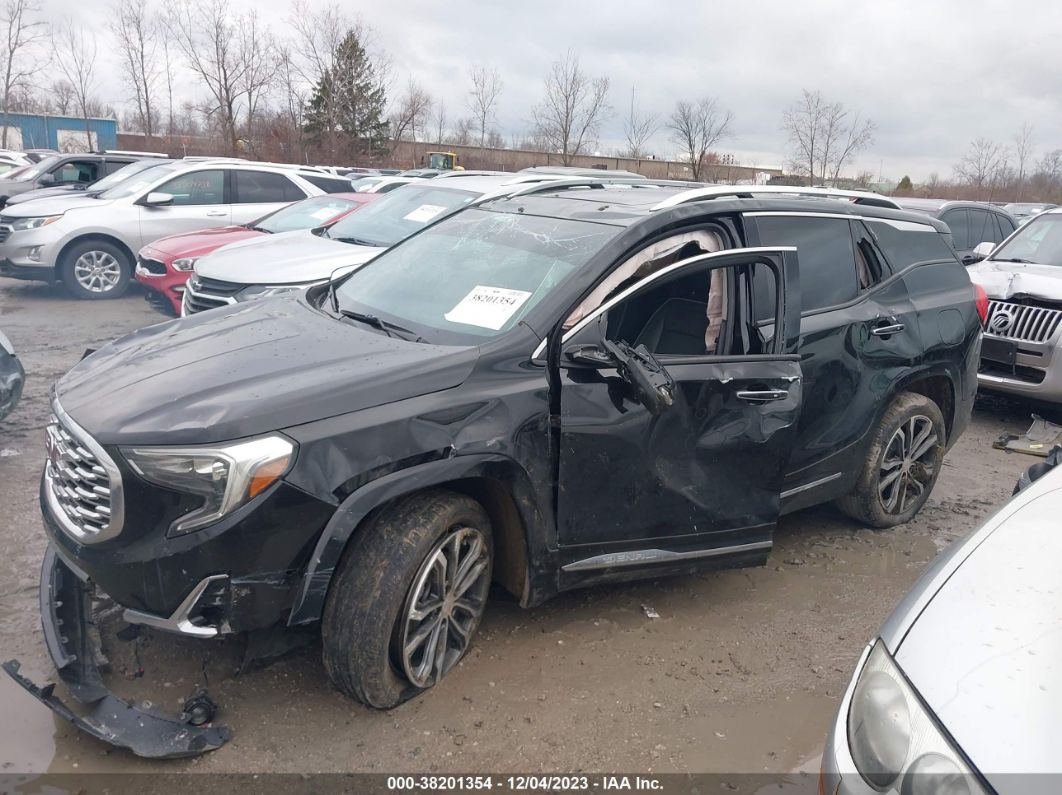 2020 Gmc Terrain Awd Denali Black vin: 3GKALXEX8LL197375