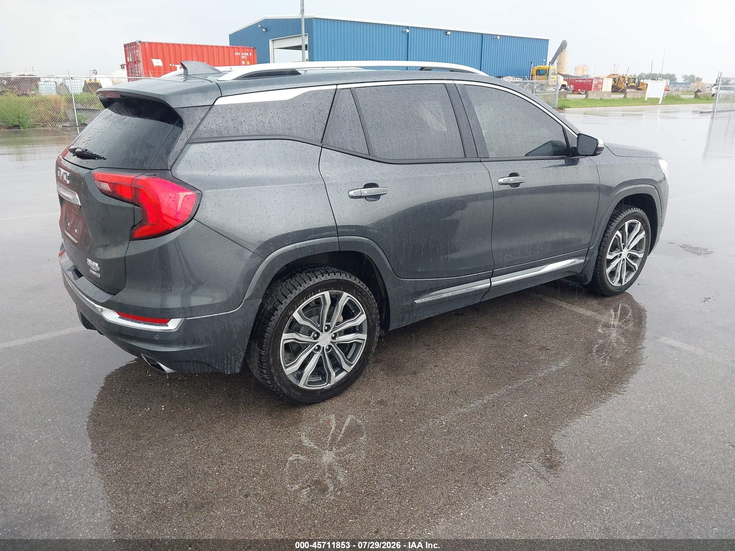 2019 Gmc Terrain Denali Gray vin: 3GKALXEX9KL105494