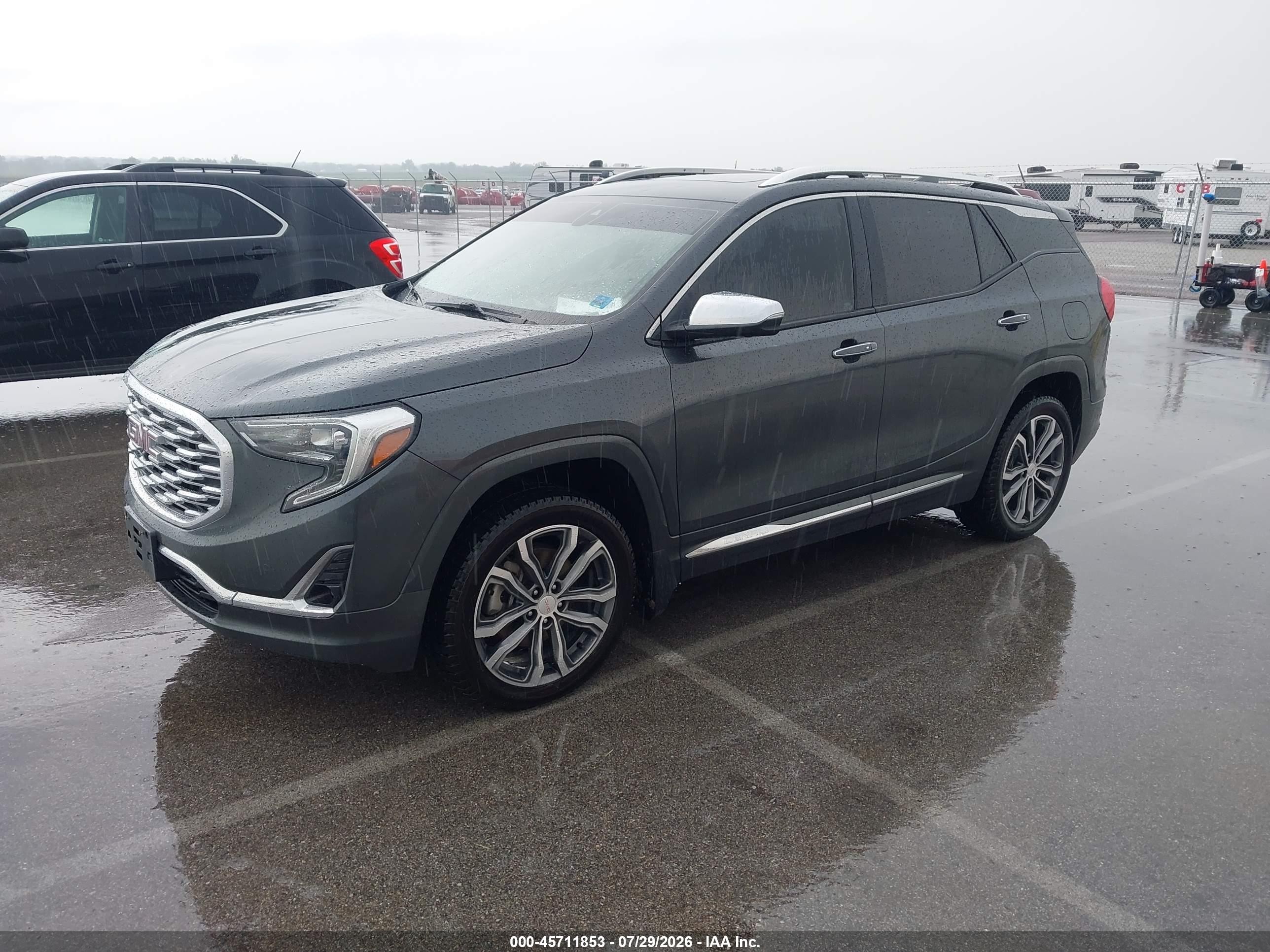2019 Gmc Terrain Denali Gray vin: 3GKALXEX9KL105494