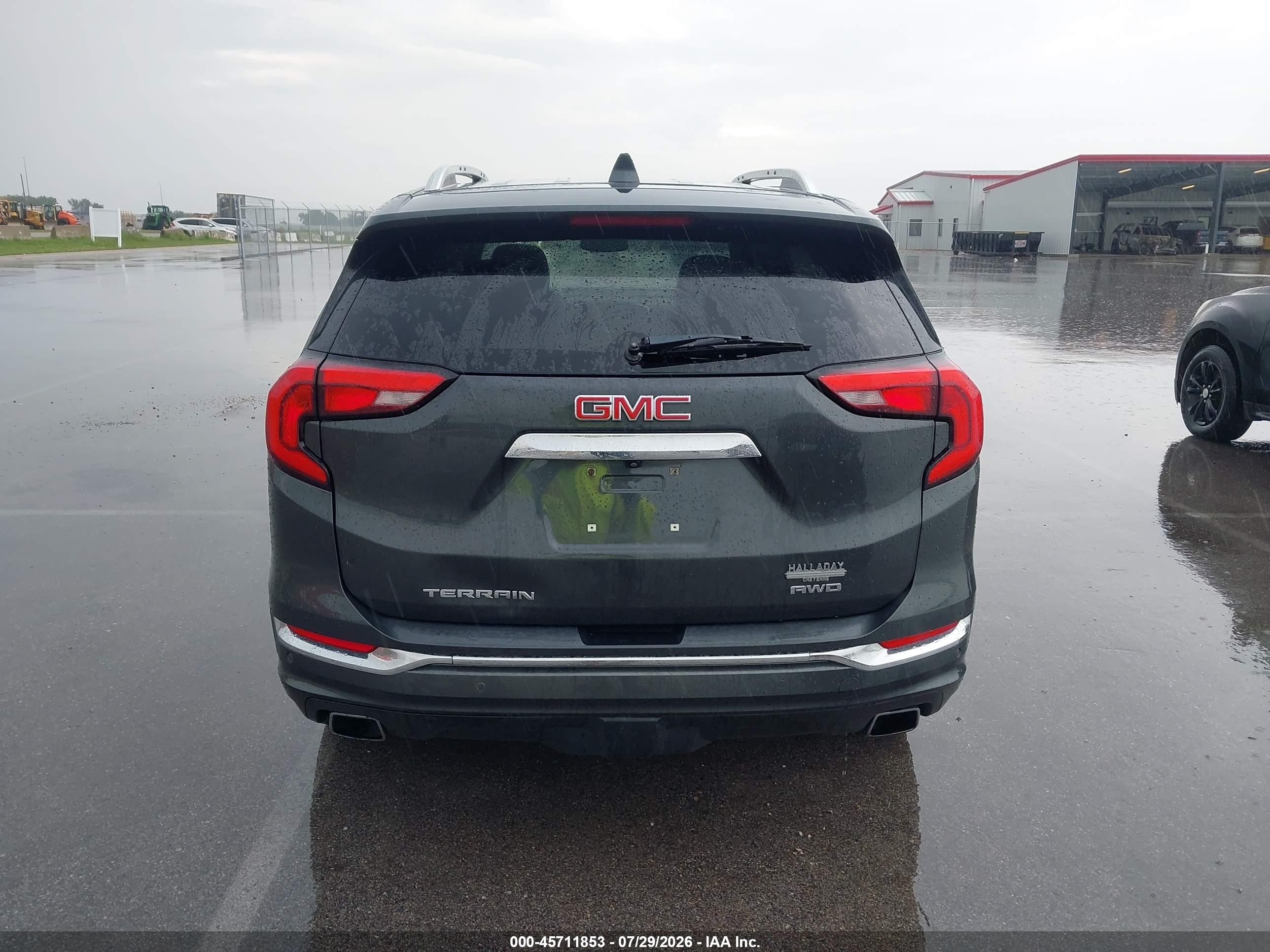 2019 Gmc Terrain Denali Gray vin: 3GKALXEX9KL105494