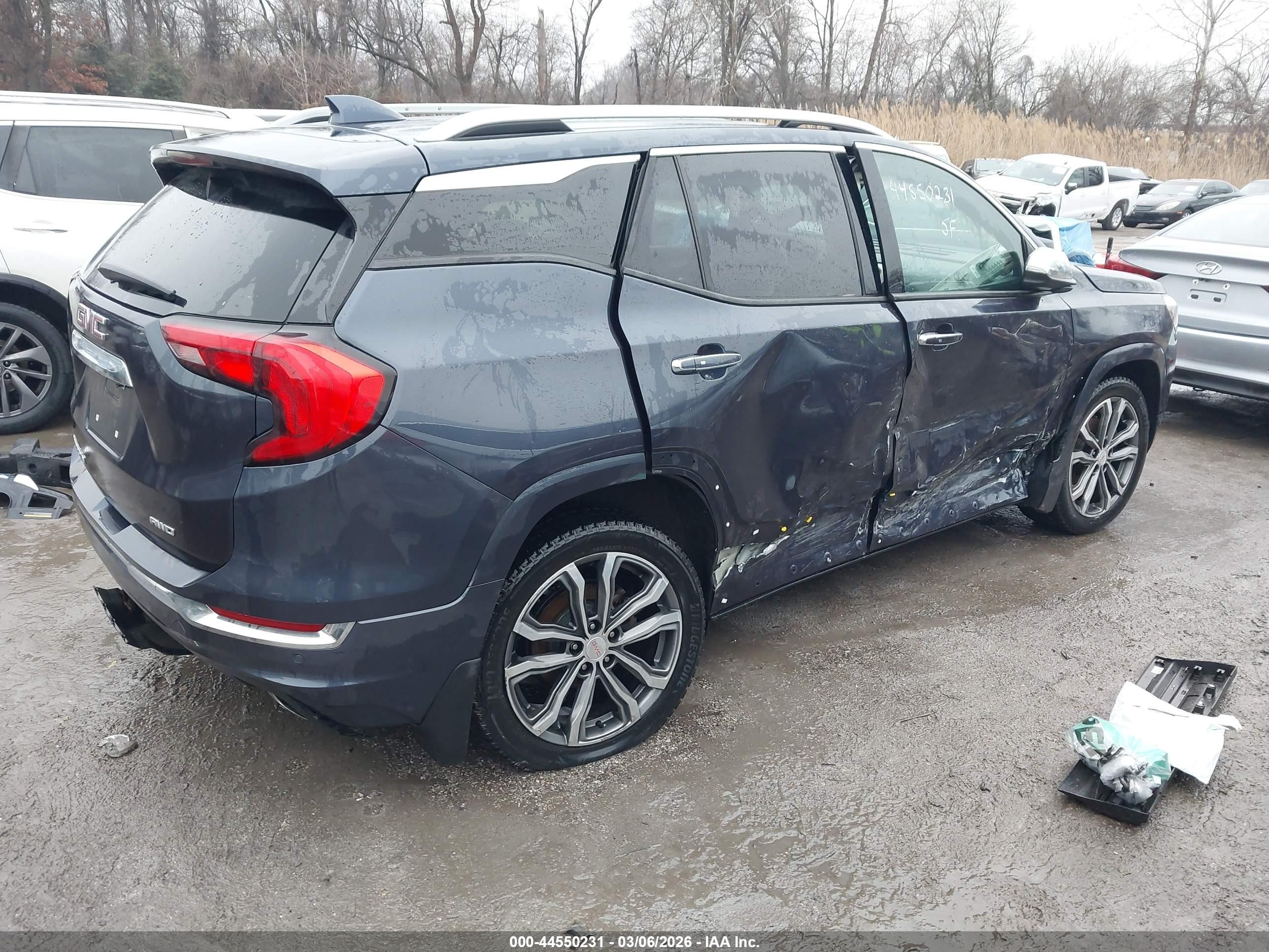 2019 Gmc Terrain Denali Dark Blue vin: 3GKALXEX9KL193530