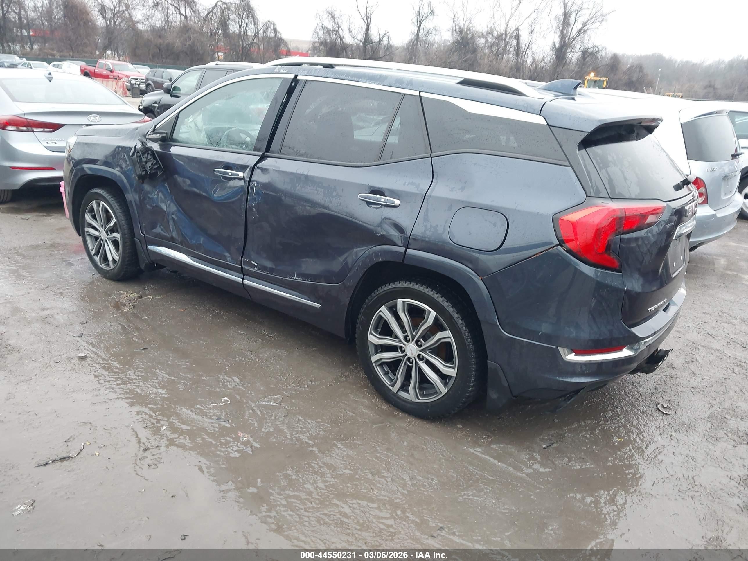 2019 Gmc Terrain Denali Dark Blue vin: 3GKALXEX9KL193530