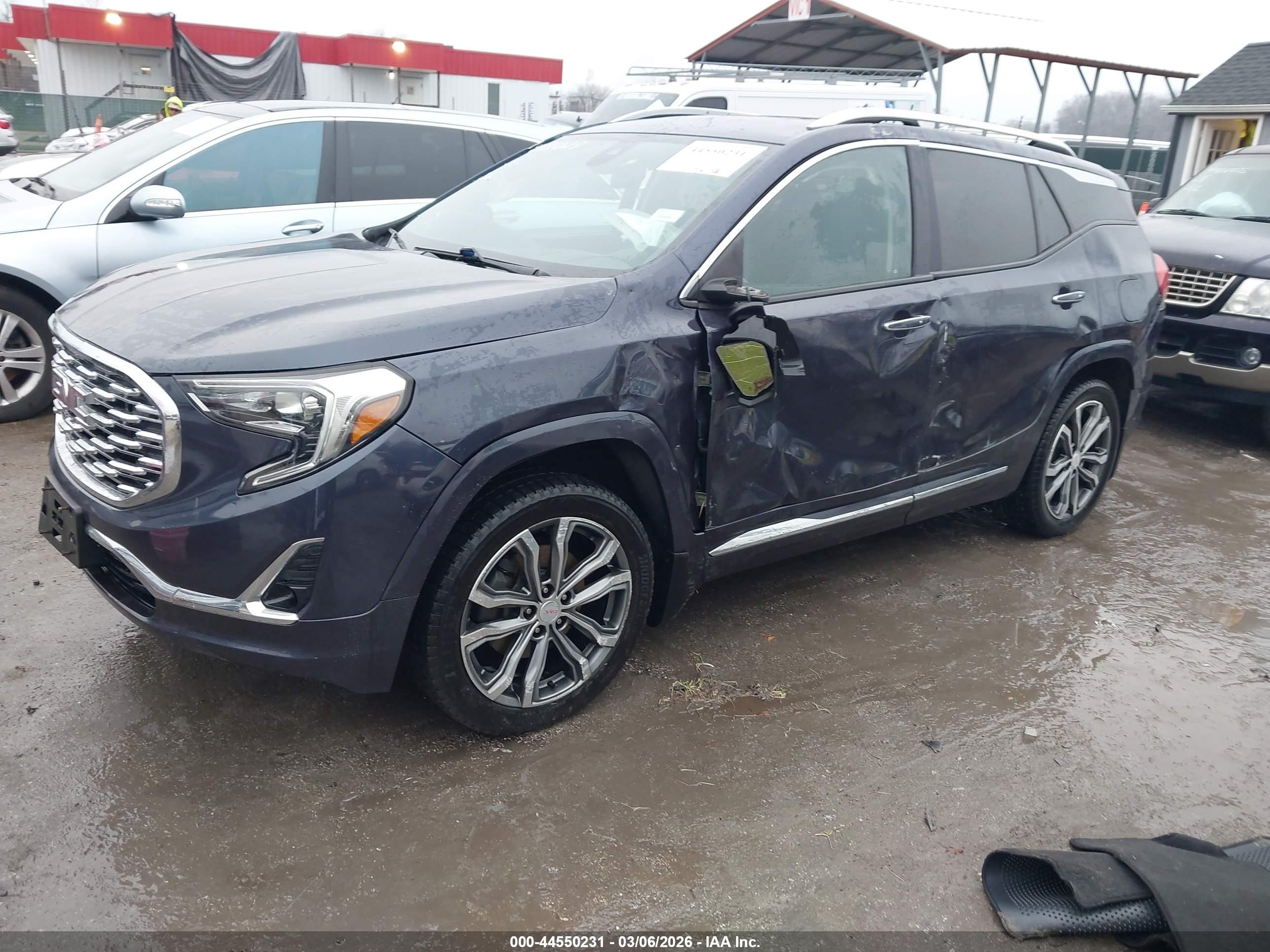 2019 Gmc Terrain Denali Dark Blue vin: 3GKALXEX9KL193530