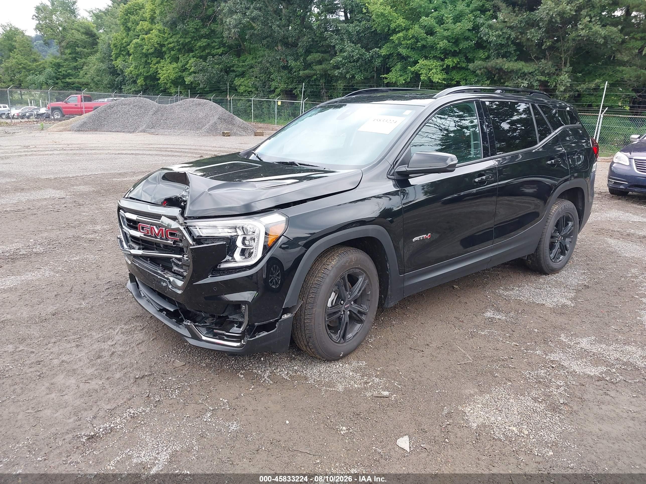 2023 Gmc Terrain Awd At4 Black vin: 3GKALYEG0PL152281