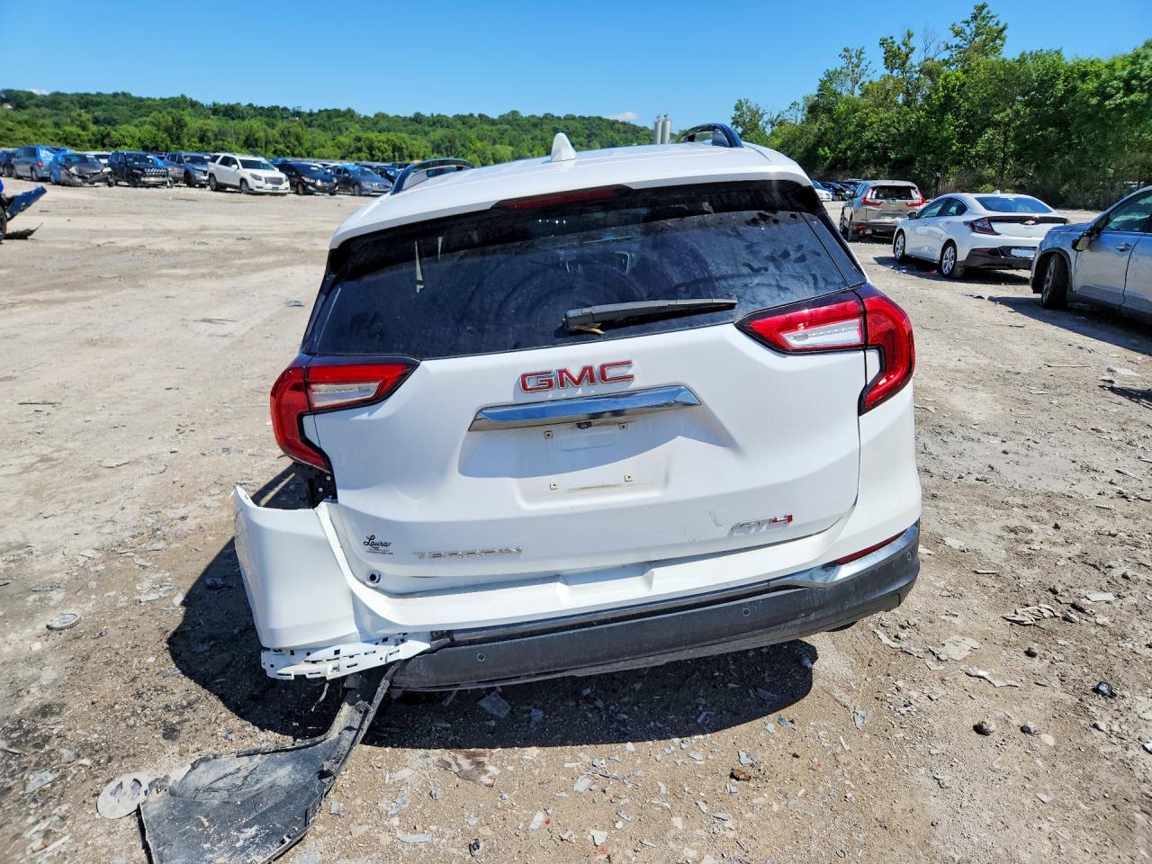 2023 Gmc Terrain At4 Белый vin: 3GKALYEG3PL135457