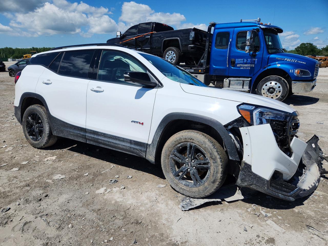2023 Gmc Terrain At4 Белый vin: 3GKALYEG3PL135457