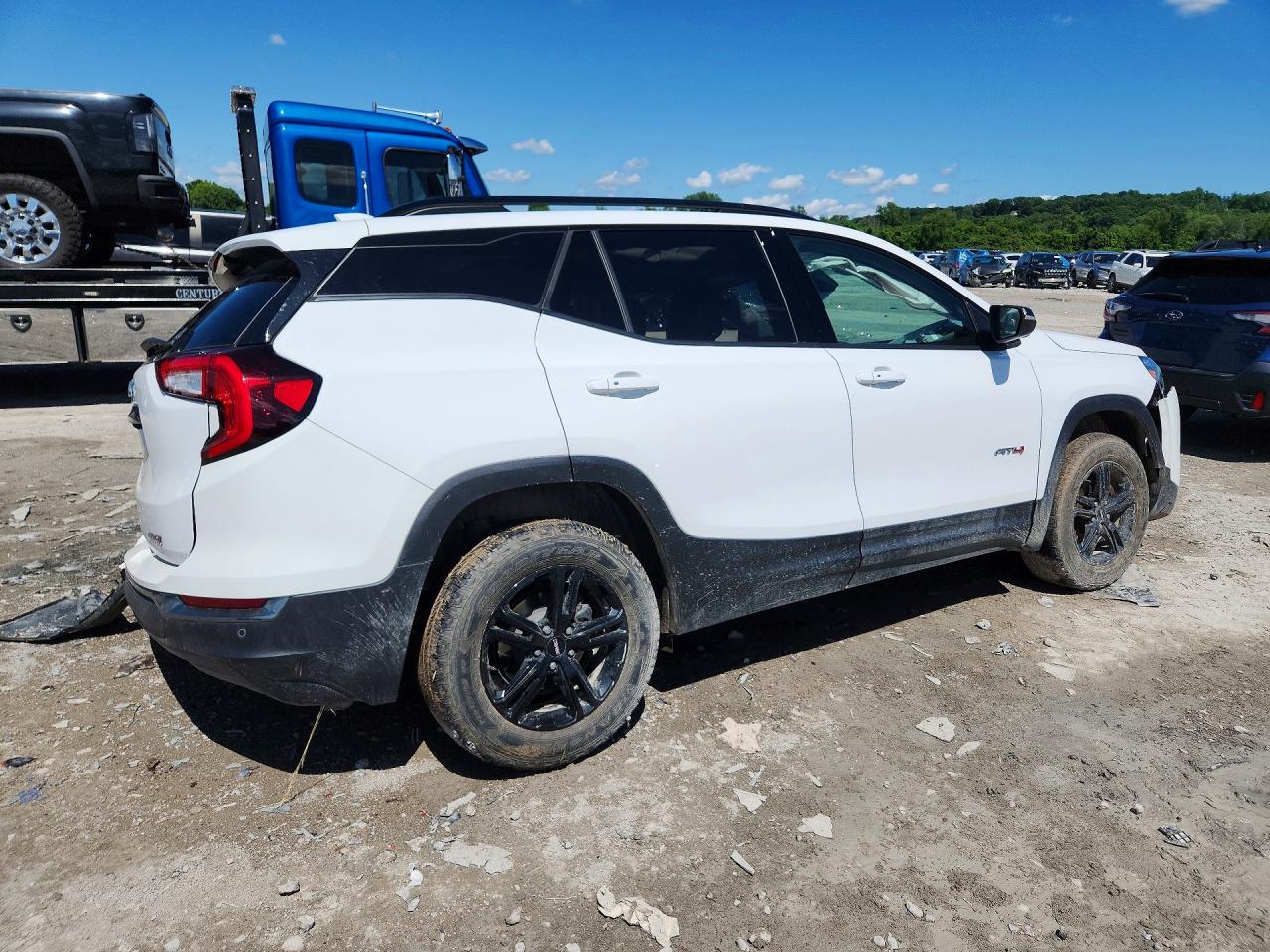 2023 Gmc Terrain At4 Белый vin: 3GKALYEG3PL135457