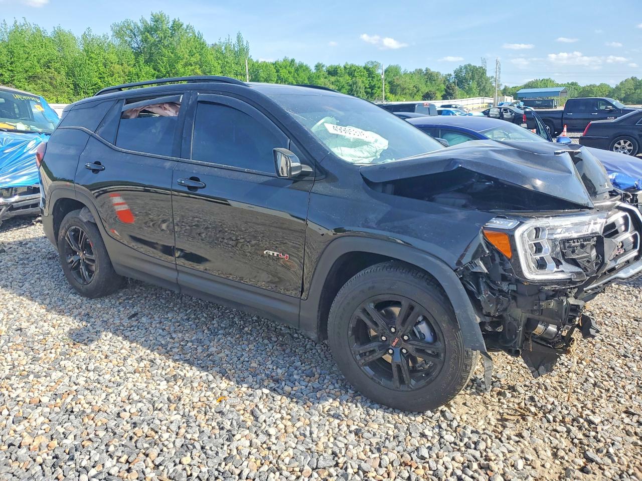 2024 Gmc Terrain At4 Black vin: 3GKALYEG7RL352741